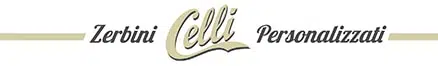 zerbini personalizzati celli footer logo